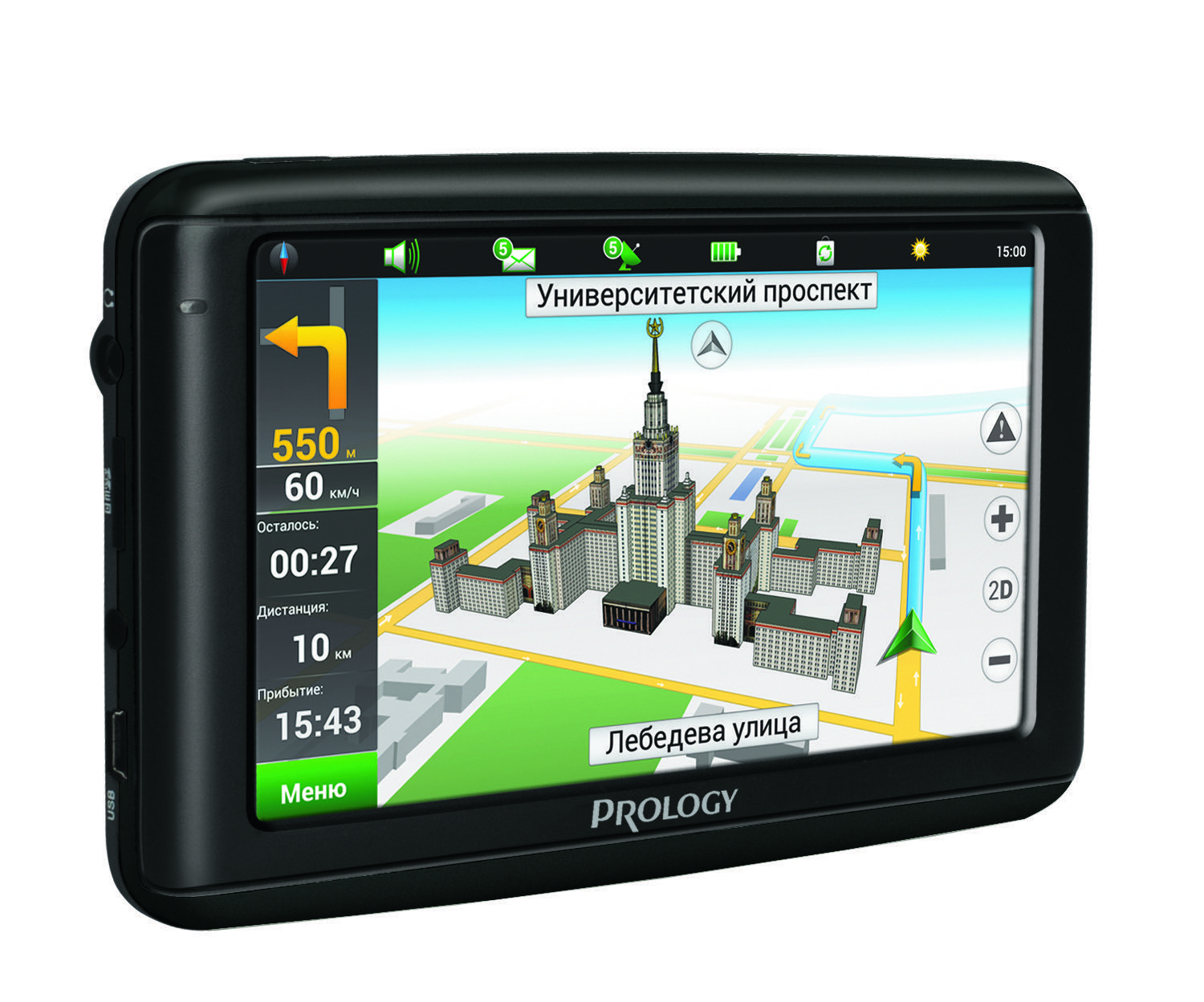 Миниатюра продукта PROLOGY iMap-7100 портативная навигационная система