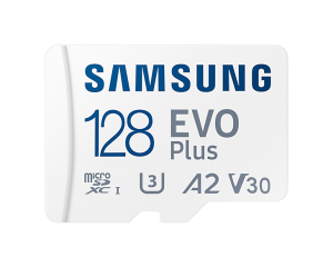 Миниатюра продукта 128Gb MicroSD Samsung EVO PLUS Class 10 карта памяти с адаптером